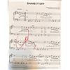 Image 1 : Taylor Swift Autographed Sheet Music