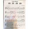 Image 1 : Taylor Swift Autographed Sheet Music
