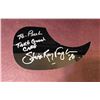 Image 1 : Stevie Ray Vaughan Autographed Pickguard