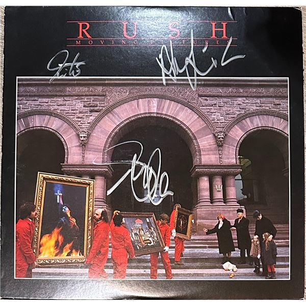 Rush Autographed ALBUM
