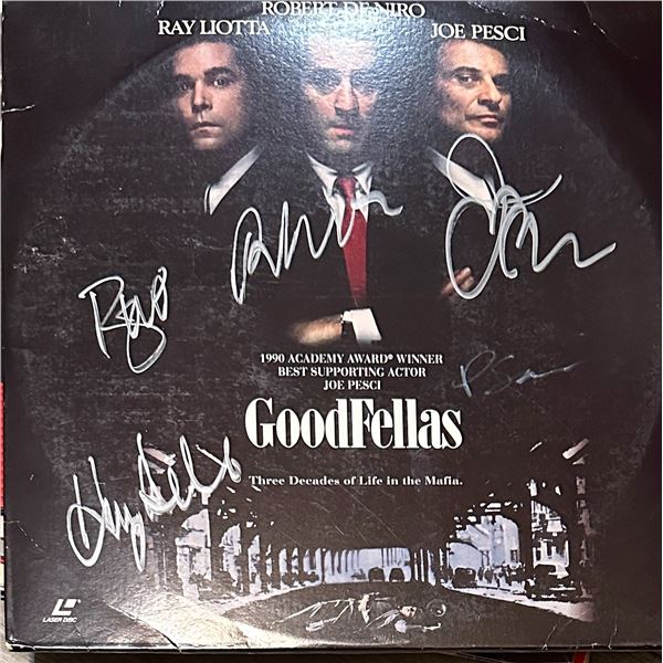 Goodfellas Autographed ALBUM LIOTTA PESCI HILL DENIRO