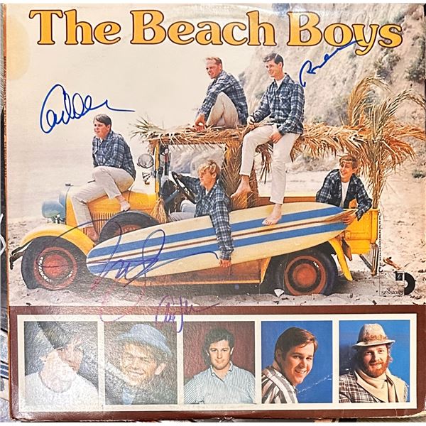 The Beach Boys Autographed ALBUM