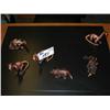 Image 1 : Set Of 5 Dinosour Statue