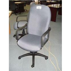 Blue Highback Multi Lever Chair