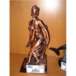 Bronz Lady Statue