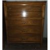 Image 2 : Pepplers Fine Furniture Tallboy Dresser With 5 Drawers 46"T 19"W 36"L