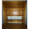 Image 2 : Wooden Desk 29"T 26"W 51"L & Wooden 3 Tier Shelf 44"T 12"W 36"L