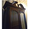 Image 2 : Wooden China Cabinet With Removable Glass Shelving 79"T 13"W 34"L