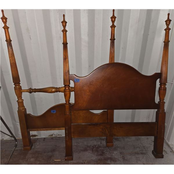 Malcolm Solid Wood Single Sized Headboard & Footboard +