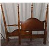Image 1 : Malcolm Solid Wood Single Sized Headboard & Footboard +