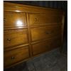 Image 6 : Pepplers Fine Furniture 9 Drawer Bedroom Dresser With Removable Mirror