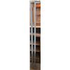 Image 3 : Wooden Single Size Bedframe + 2 Storage Shelves 39"T 11"W 36"L & 48"T 12"W 32"L