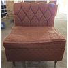 Image 2 : Antique Armless Sitting Chair (Cushions Stuffed With Straw/Horse Hair)