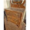 Image 2 : Antique Wooden Vanity (Needs Refinishing) 73"T 18"W 32"L