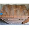 Image 3 : Antique 4 Drawer Tallboy Dresser (Needs Refinishing) 46"T 20"W 30"L