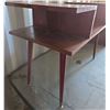 Image 4 : Mid Century Modern Multi-tier Side Table 26"T 18"W 37"L