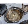 Image 3 : Silver Plated Servingware Bundle Includes Glass Pyrex Dish For Lidded Serving Tray
