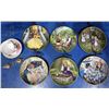 Image 2 : 6 Folk Tale Themed Collector Plate Wall Hangings, Royal Albert Teacup+