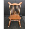 Image 1 : Solid Wood Rocking Chair