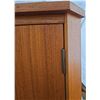 Image 5 : Wooden Corner Cabinet *Locked* (Keys are locked inside) 64"T 35"L 20"W