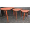 Image 1 : Trio of Nesting Tables Made in Denmark