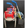 Image 2 : 2 Outdoor Patio Chairs + Children's Chairs & Toys