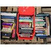 Image 1 : 3 Totes of Assorted Books From Many Different Years/Genres