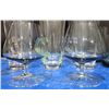 Image 4 : Crystal Drink-ware Includes WaterFord Crystal Smokey Grey
