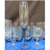 Image 5 : Crystal Drink-ware Includes WaterFord Crystal Smokey Grey
