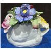Image 4 : Aynsley Porcelain, Hand Painted Bird Themed Cream/Sugar Dishes + More