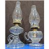 Image 2 : Pair of Vintage Hurricane Oil Lamps (Banner + Victoria)