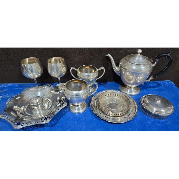 Silver Plated Dish Bundle