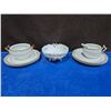 Image 2 : Limoges Elite Works France Dishware Set & Dresden Dish