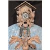 Image 1 : Wooden Estate "Coo Coo" Clock With Wooden Carved Wall Hanging Made in Germany