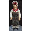 Image 1 : Old Lady Chef Holding Platter 3.5FT Tall (Tray Removable)
