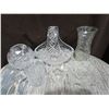 Image 1 : Large Crystal Collection Including Vase, Basket & More