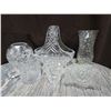 Image 2 : Large Crystal Collection Including Vase, Basket & More