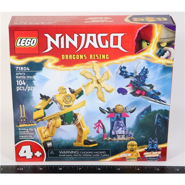 LEGO NINJANGO DRAGONS RISING ARIN'S BATTLE MECH ST