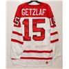 Image 1 : CANADIAN OLYMPIC JERSEY #15 GETZLAF SIZE XL