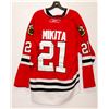 Image 1 : NHL JERSEY BLACKHAWKS #21 MIKITA SIZE 52
