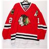 Image 2 : NHL JERSEY BLACKHAWKS #21 MIKITA SIZE 52