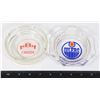 Image 1 : 2 COLLECTIBLE ASHTRAYS EDMONTON OILERS AND CANADA