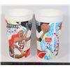 Image 1 : 2 MICHAEL JORDAN MCDONALDS COLLECTIBLE CUPS