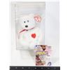 Image 1 : BEANIE BABY ORIGINAL VALENTINO IN PROTECTIVE CASE