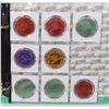 Image 1 : SHEET OF WILDWOOD ELKS BINGOS 50 CENT TOKENS
