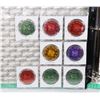 Image 2 : SHEET OF WILDWOOD ELKS BINGOS 50 CENT TOKENS