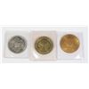 Image 2 : THREE EDMONTON ALBERTA THEME TOKENS INCLUDING