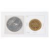 Image 1 : ALCAN KITIMAT BC CANADA LARGE ALUMINUM TOKEN