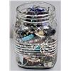 Image 1 : LARGE JAR OF ASSORTED JEWELRY