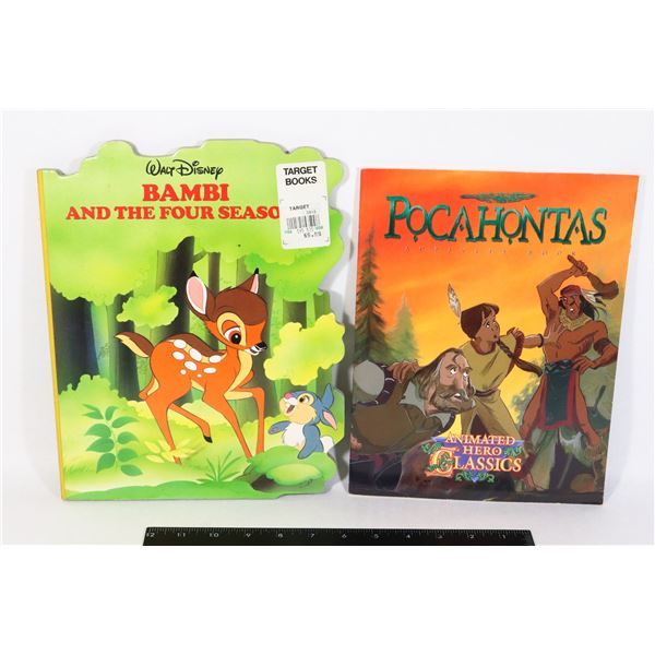 1988 DISNEY BAMBIE AND THE FOUR SEASONS BOOK SOLD